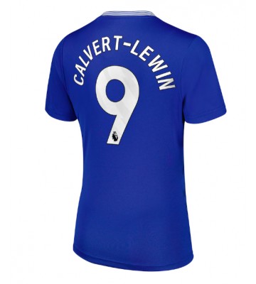 Everton Dominic Calvert-Lewin #9 Primera Equipación Mujer 2024-25 Manga Corta